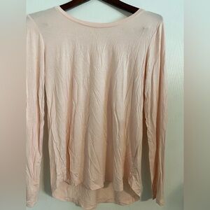 GAP Long Sleeve Shirt | Color: Light pink | Size: Extra Small